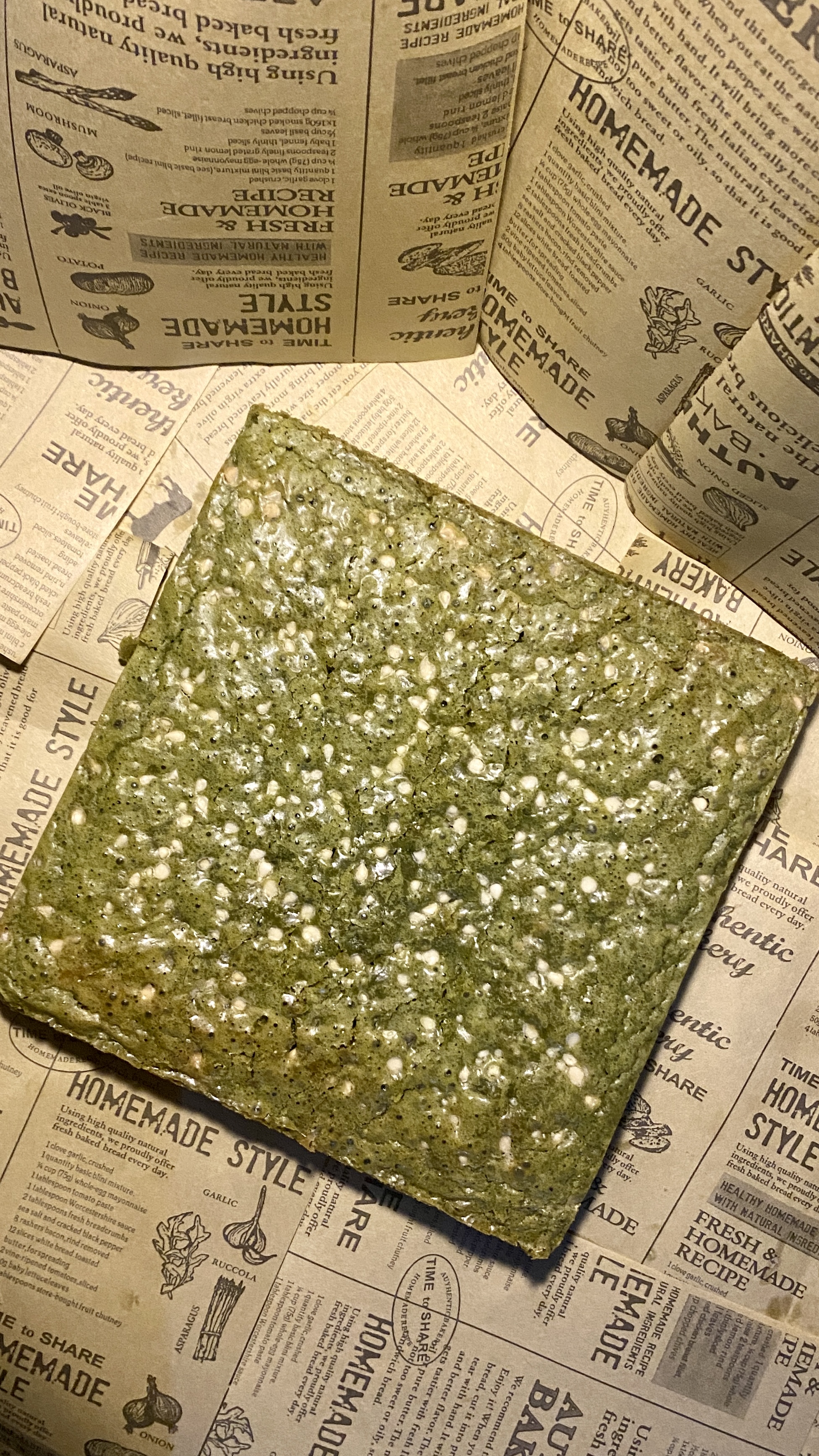 Matcha Brownies (10x10)